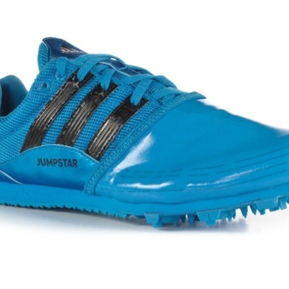 Adidas Adizero Jumpstar Allround Track Spikes Mens 9.5 Blue EU 43.5 Sprint Shoes